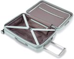 Samsonite Freeform Hardside Expandable with Double Spinner Wheels, Checked-Large 28-Inch, Black - Image 4